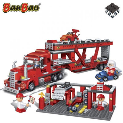 BanBao Kocke Kamion za transport automobila 8762