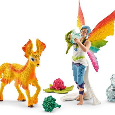 Schleich Figurice Bayala - Dugina vila Dunya sa ždrebetom 41438