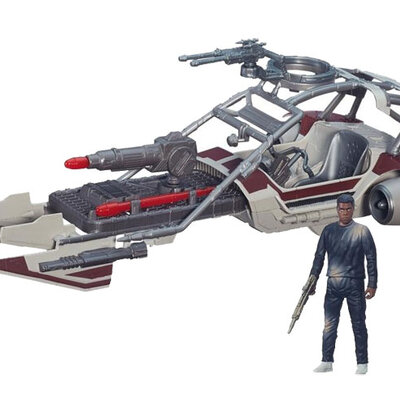 Star Wars Figura sa vozilom B3672 Desert Landspeeder