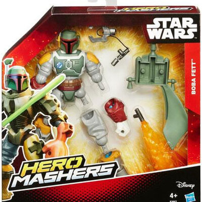 Star Wars DeLuxe Figura Super Hero Mashers B3666 Boba Fett