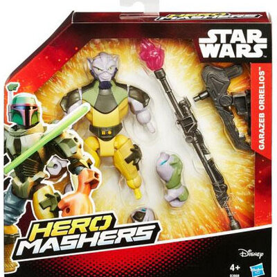 Star Wars DeLuxe Figura Super Hero Mashers B3666 Garazeb Orrelios