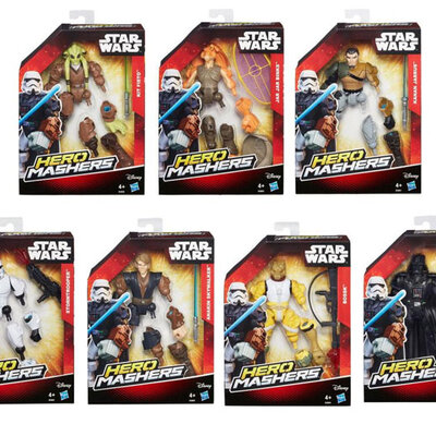 Star Wars Figura Super Hero Mashers B3656 Assorted