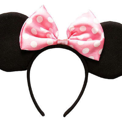 Rajf za kosu Minnie Mouse sa ušima i mašnom RU30201