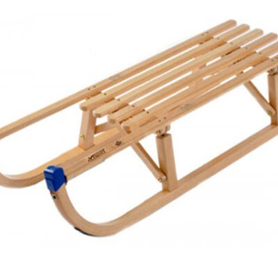 Sklopive sanke sa drvenim mehanizmom