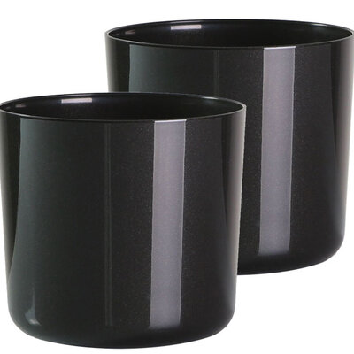 Ukrasne Saksije Alegra 14 Crna 2 komada