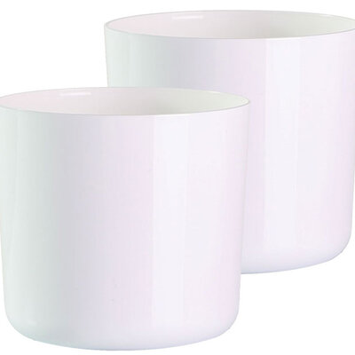 Ukrasne Saksije Alegra 14 Bela 2 komada