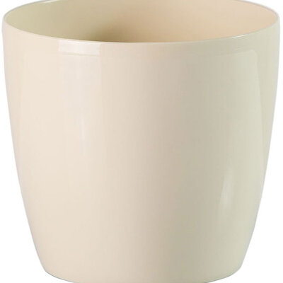 Saksija Stars prečnika 20cm krem