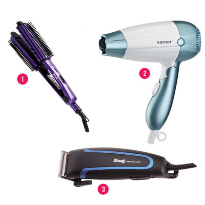 Komplet za negu - Fen Pegla za kosu i Aparat za šišanje