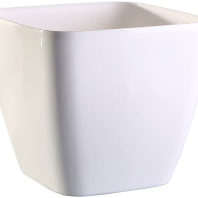 Saksija Queens 16x16 bela