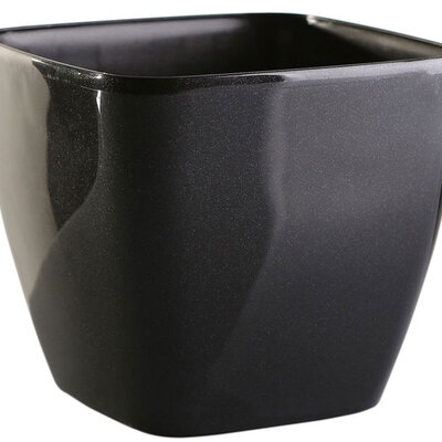 Saksija Queens 16x16 crna