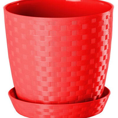 Saksija Stars ratan 20 crvena