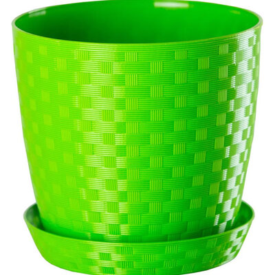 Saksija Stars ratan 25 zelena