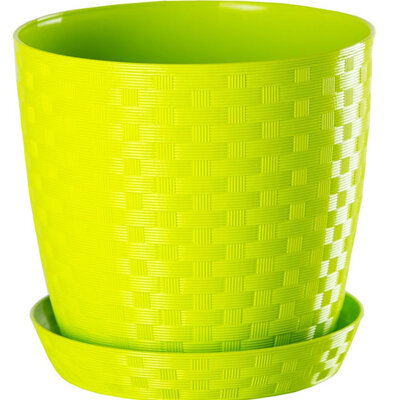 Saksija Stars ratan 25 svetlo zelena