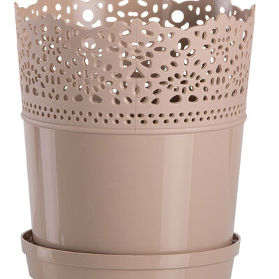 Saksija Dentelle 16 bež