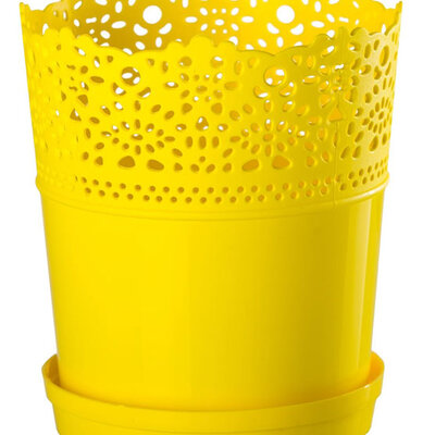 Saksija Dentelle 16 žuta