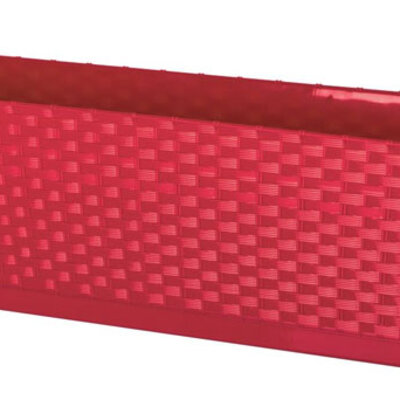 Žardinjera ratan crvena