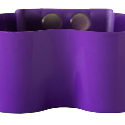 Saksija sa magnetom za malo cveće Magnetika Twin ljubičasta