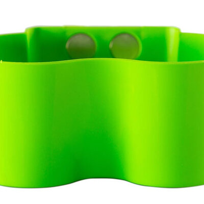 Saksija sa magnetom za malo cveće Magnetika Twin zelena