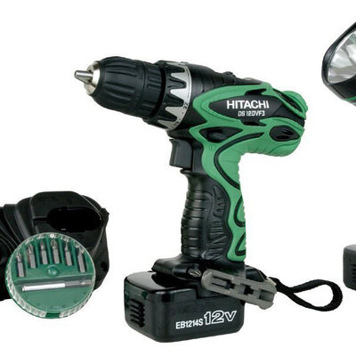 Akumulatorska bušilica odvrtač Set Hitachi DS12DVF3