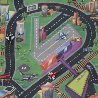 Podloga set za igru Aerodrom 34863