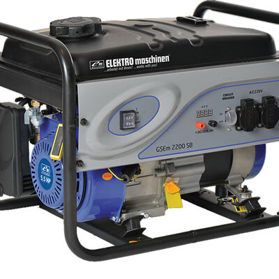 Elektro maschinen Benzinski generator za struju Agregat GSEm 2200 SB