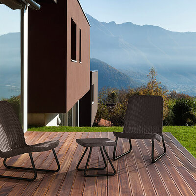 Keter Rio Ratan Lounge Baštenski Set