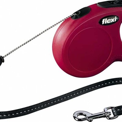 Trixie Povodac za psa S  Flexi New Classic Red 11783