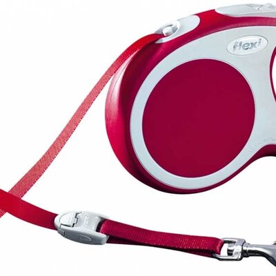 Fleksi Vario Povodac za pse M Red Trixie 12073