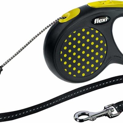 Fleksi Povodac S Yellow Trixie Design 12177