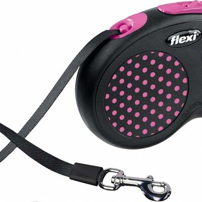 Fleksi Povodac sa trakom S Pink Trixie Design 12196