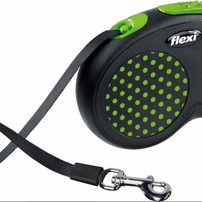 Fleksi Povodac sa trakom S Green Trixie Design 12194