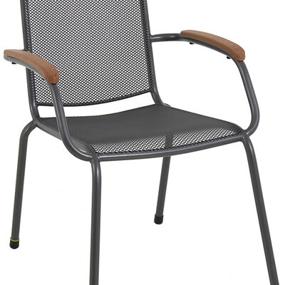 MWH Das Original Baštenska Stolica Lopo - Tamno Siva