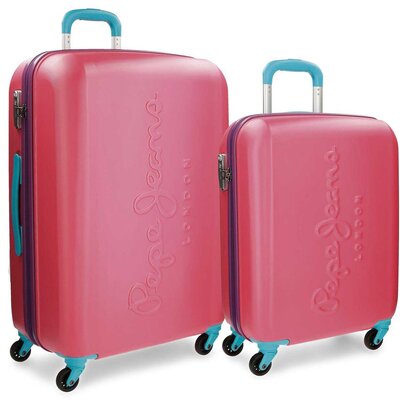 Pepe Jeans Putni koferi 55cm i 70cm Tricolor pink 78.689.53