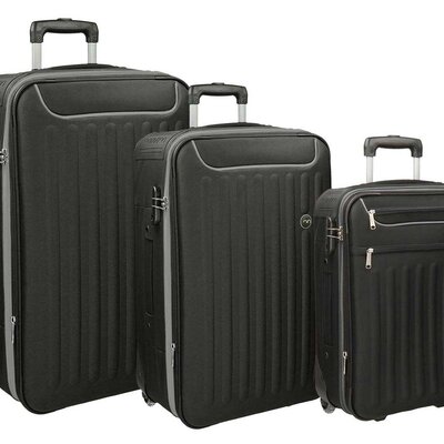 Komplet putnih kofera 55cm 66cm 76cm Movom Brooklyn black 53.494.51