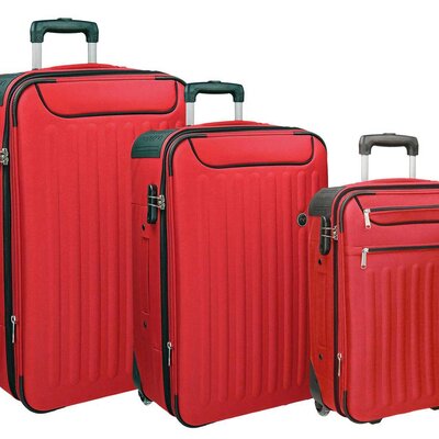 Komplet putnih kofera 55cm 66cm 76cm Movom Brooklyn red 53.494.54