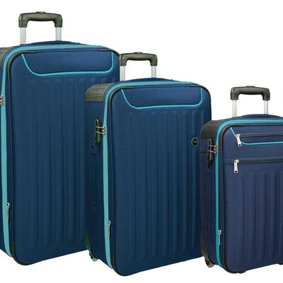 Komplet putnih kofera 55cm 66cm 76cm Movom Brooklyn blue 53.494.53