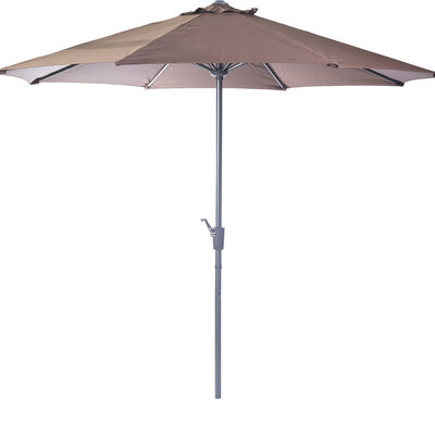 Suncobran Sa Mehanizmom Za Podizanje-Spuštanje 270 cm Barbados Brown