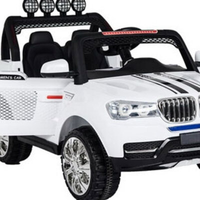 Džip na akumulator dvosed 304 beli