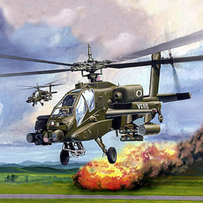 Revell Maketa aviona AH-64 Apache MiniKit - RV100