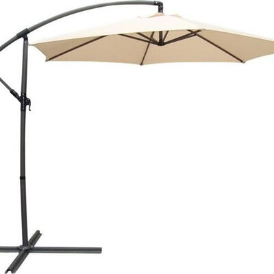 Viseći Banana Suncobran TH Bež