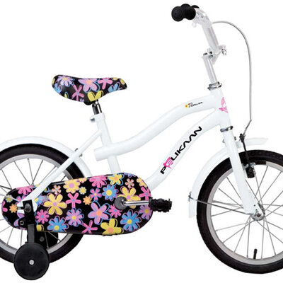 Dečji bicikl City Cruiser Flower Girl 16 bela