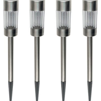 Set solarnih baštenskih lampi 4 kom