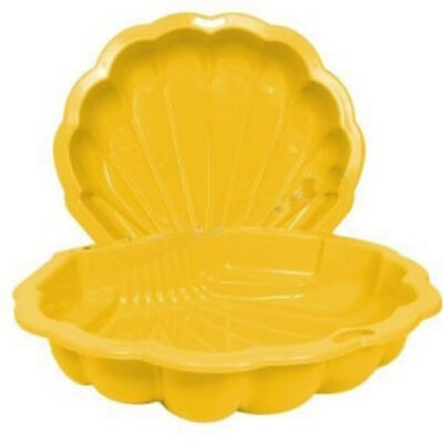 Kutija za Pesak sa Poklopcem - Peščanik  87cm žuta  35202