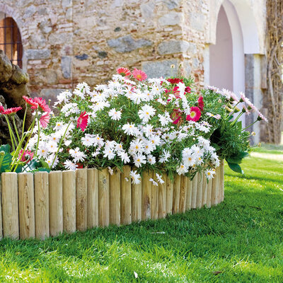 Drvena Ogradica - Bordura Za Travnjake - Nortene Argus