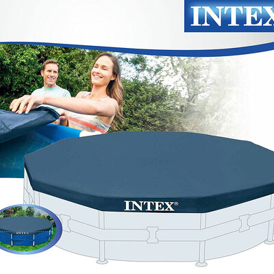 Pokrivač Za Bazene Sa Metalnom Konstrukcijom Prečnika 457 cm Intex 28032