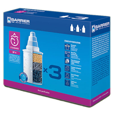 Barrier Standard Tri filter patrone za prečišćavanje vode u bokalu 3P4