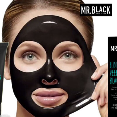 Mr.Black Crna maska za lice