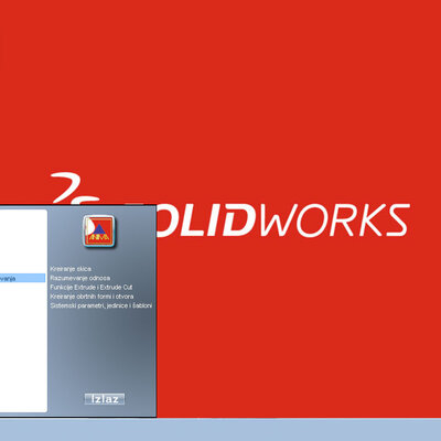 Multimedijalni kurs Solidworks