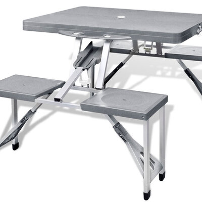 Kamperska Sklopiva Garnitura - Sto Sa Stolicama U Koferu