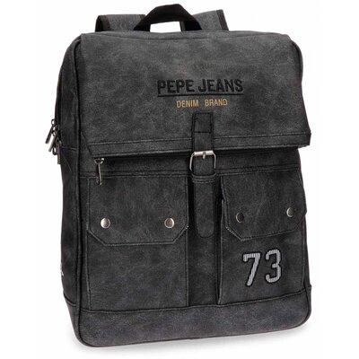Ranac 41cm od eko kože Pepe Jeans Jack Grey 65.824.52